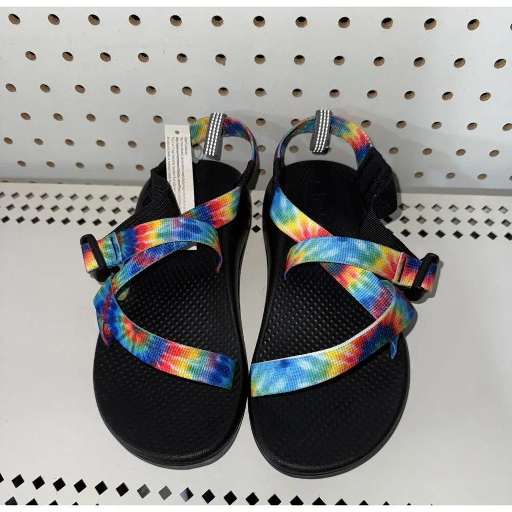 Chaco Z/1 Ecotread Boys Youth Athletic Outdoor Sandals Size 4 Tie Dye